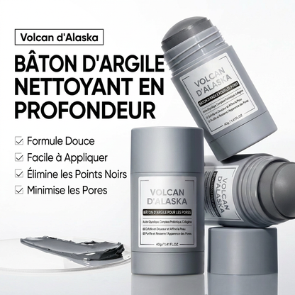 Masque Stick Argile Volcanique Alaska
